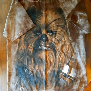 EUC Men's Medium Star Wars Brand Chewbacca T-shirt